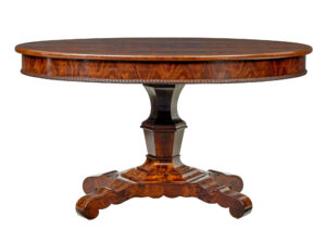 Mid 19th Century Center Table with Writing Slope — thumbnail 9