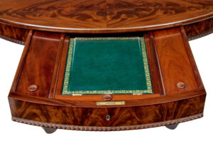 Mid 19th Century Center Table with Writing Slope — thumbnail 6