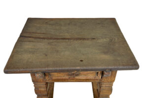 Flemish 17th Century Carved Oak Table — thumbnail 11