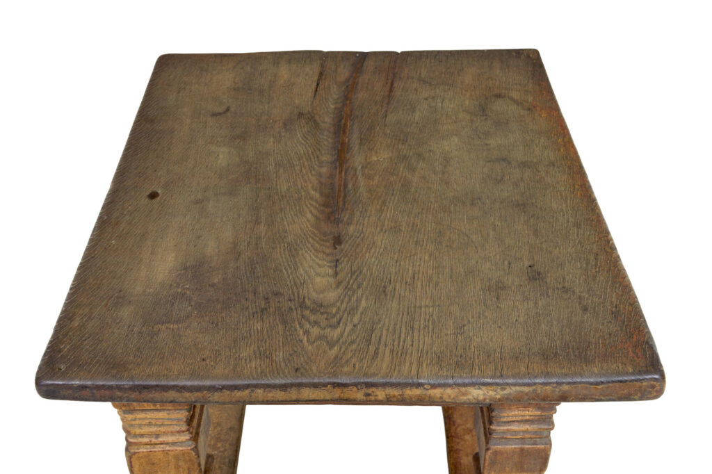 Flemish 17th Century Carved Oak Table — image 8