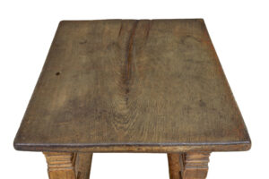 Flemish 17th Century Carved Oak Table — thumbnail 8