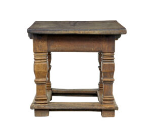 Flemish 17th Century Carved Oak Table — thumbnail 3