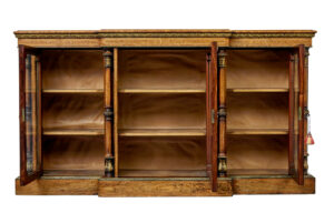 Mid 19th Century Inlaid Walnut Credenza Sideboard — thumbnail 13