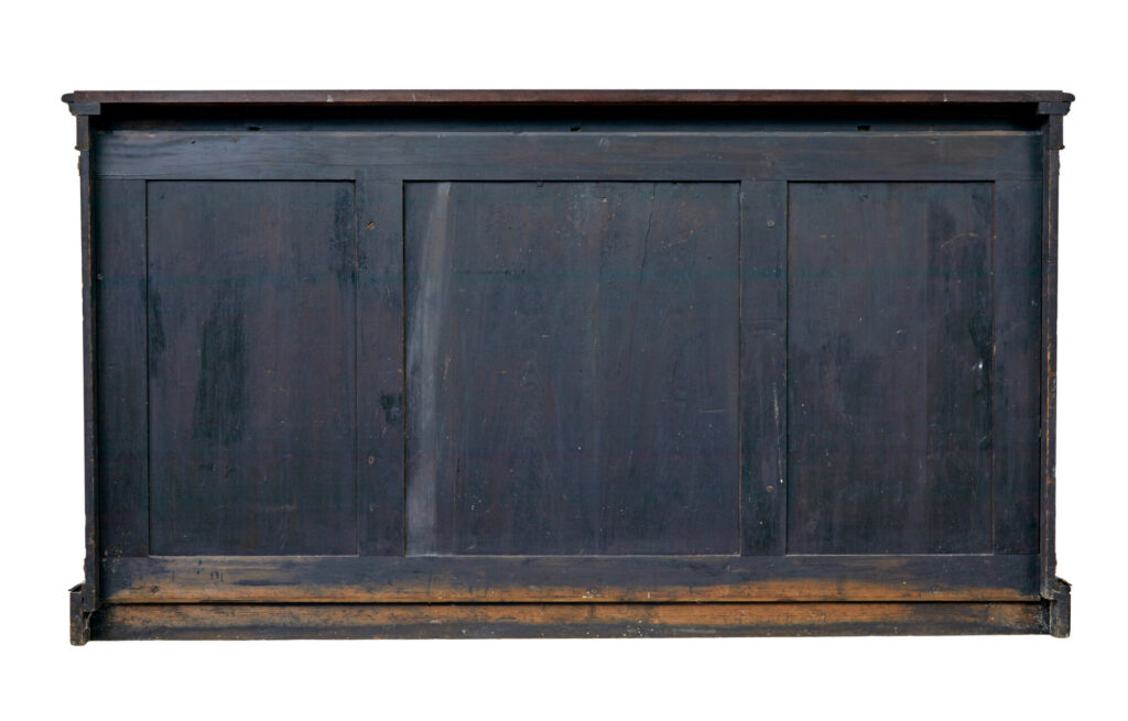 Mid 19th Century Inlaid Walnut Credenza Sideboard — image 10