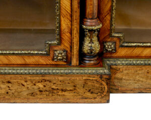 Mid 19th Century Inlaid Walnut Credenza Sideboard — thumbnail 6