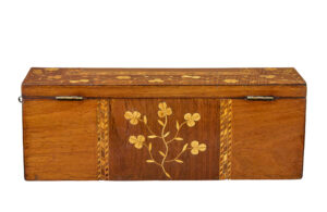 19th Century Inlaid Irish Killarney Writing Slope — thumbnail 4