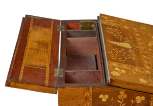 19th Century Inlaid Irish Killarney Writing Slope — thumbnail 3