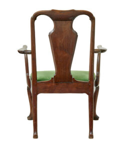18th Century English Walnut Study Armchair — thumbnail 7
