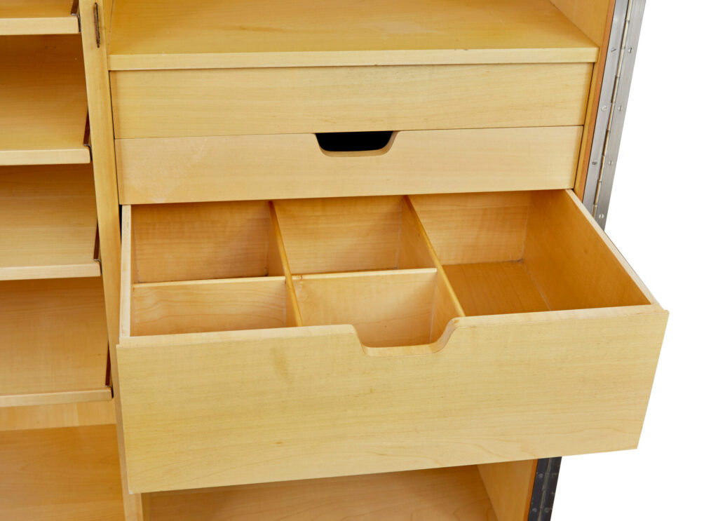 Mid Century Birch Wardrobe by Oscar Nilsson Nordiska Kompaniet — image 5