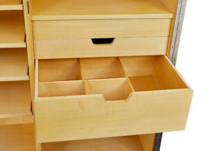Mid Century Birch Wardrobe by Oscar Nilsson Nordiska Kompaniet — thumbnail 5