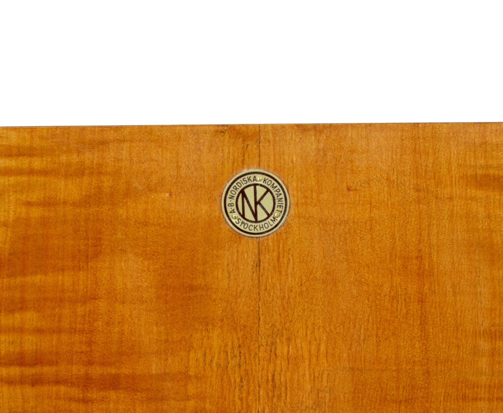 Mid Century Birch Wardrobe by Oscar Nilsson Nordiska Kompaniet — image 3