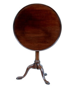 Early 19th Century Georgian Mahogany Tripod Table — thumbnail 5