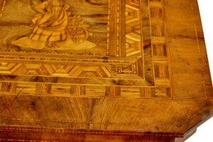 19th Century Italian Inlaid Walnut Sorrento Table — thumbnail 4