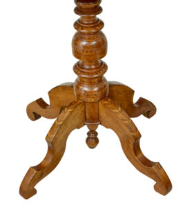 19th Century Italian Inlaid Walnut Sorrento Table — thumbnail 7