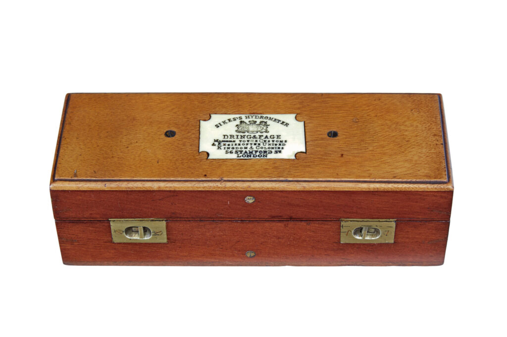 19th Century Sikes Scientific Hydrometer Set — image 4
