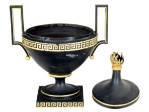 Early 19th Century Empire Toleware Decorative Urn — thumbnail 4