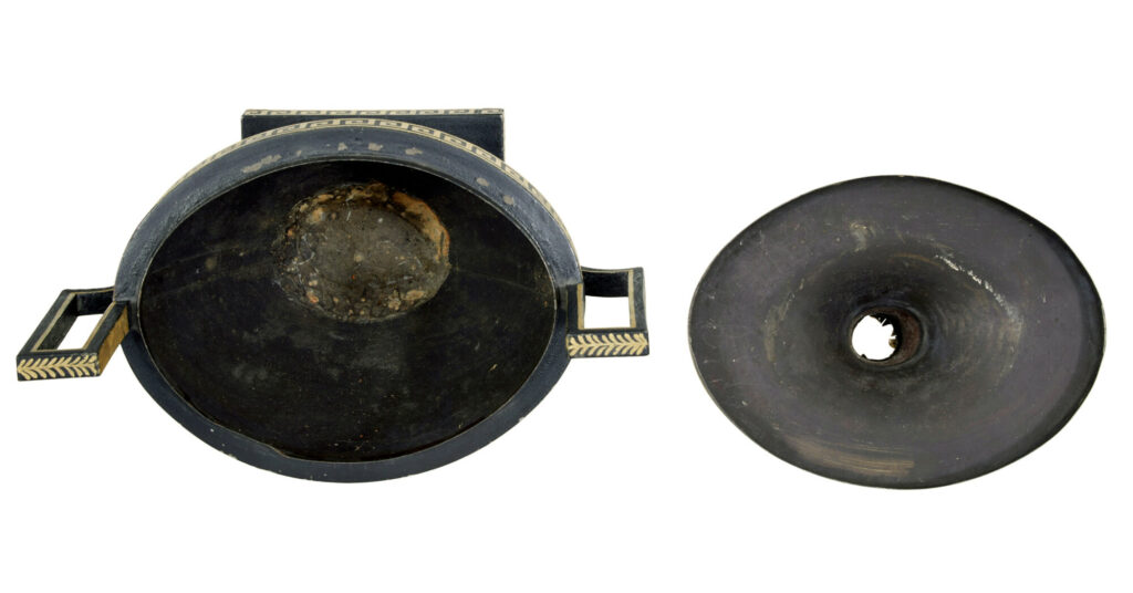 Early 19th Century Empire Toleware Decorative Urn — image 3