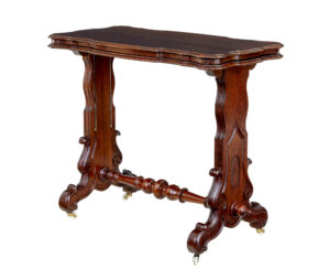 19th Century Victorian Walnut Metamorphic Serving Table — thumbnail 9