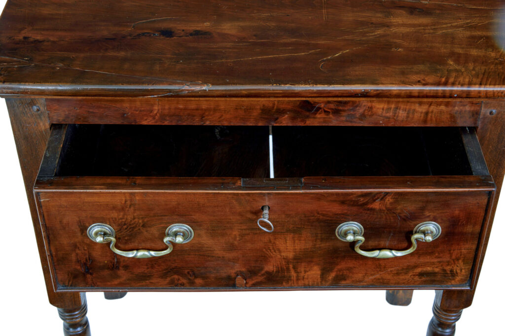 18th Century Small Yew Wood Dresser — image 6