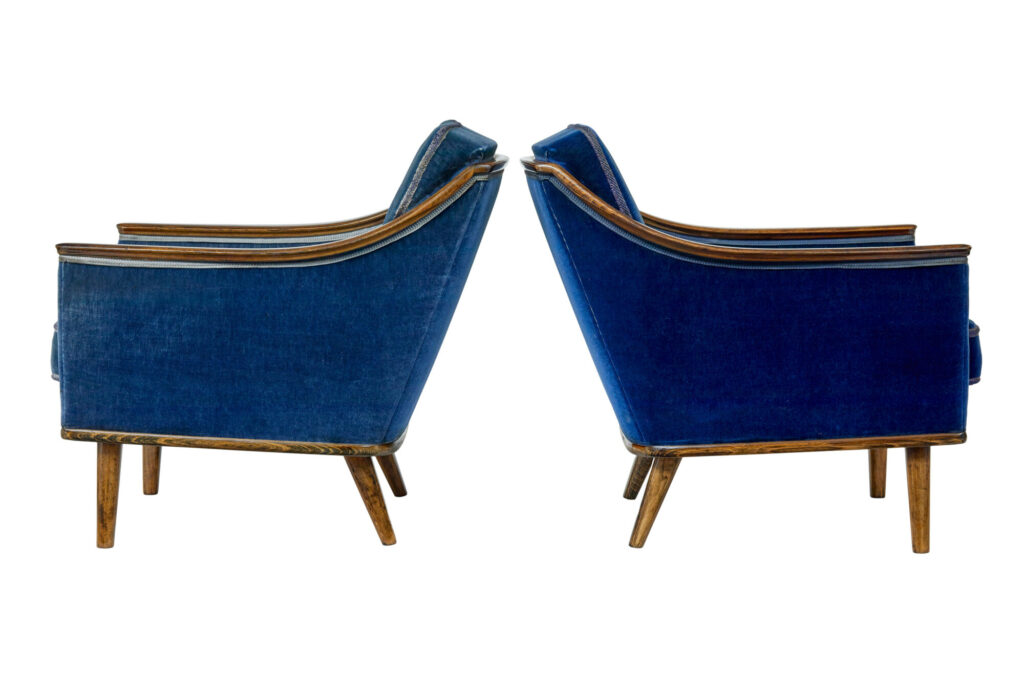 Pair of Mid Century Scandinavian Armchairs — image 4