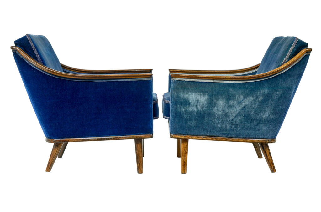 Pair of Mid Century Scandinavian Armchairs — image 2