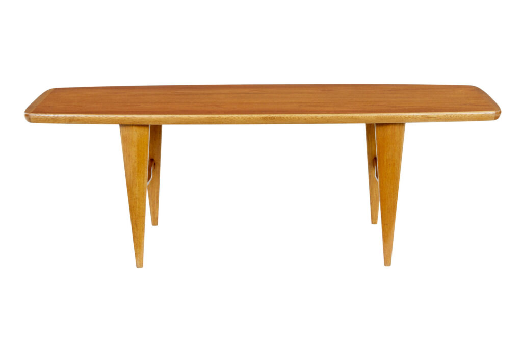 Mid 20th Century Scandinavian Teak Coffee Table — image 7