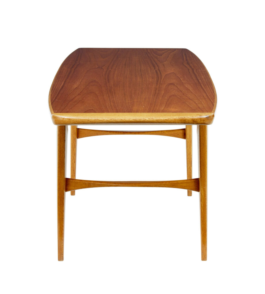 Mid 20th Century Scandinavian Teak Coffee Table — image 5