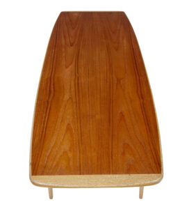 Mid 20th Century Scandinavian Teak Coffee Table — thumbnail 2