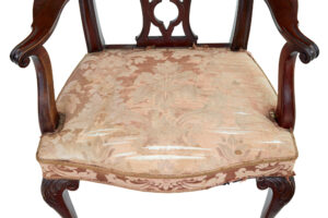 20th Century Chippendale Revival Armchairs by Nordiska Kompaniet — thumbnail 5