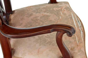 20th Century Chippendale Revival Armchairs by Nordiska Kompaniet — thumbnail 2