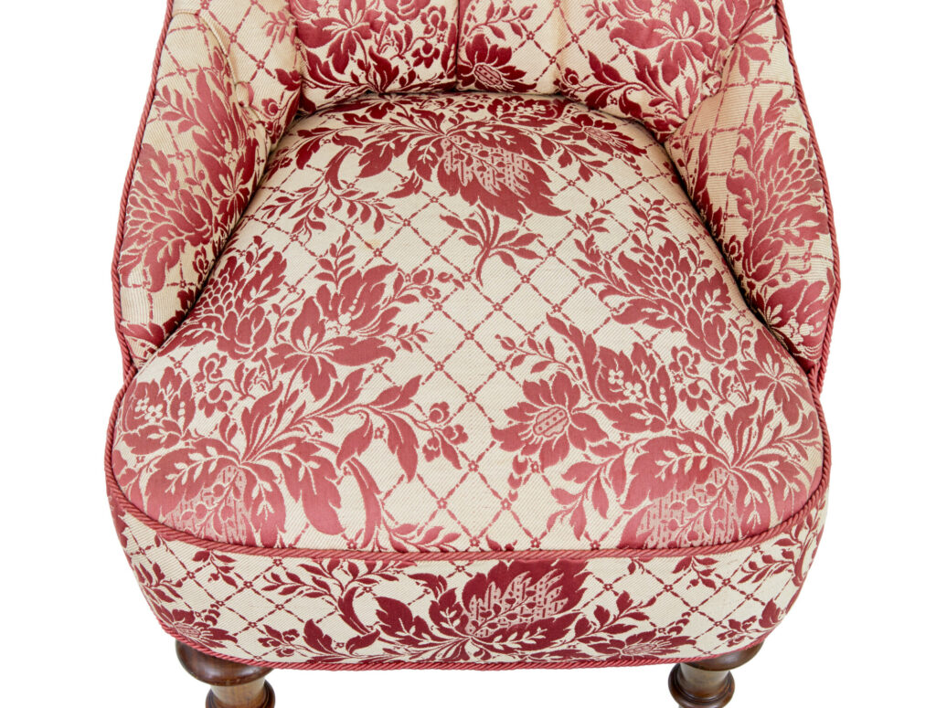 Early 20th Century 3 Piece Upholstered Salon Suite — image 7