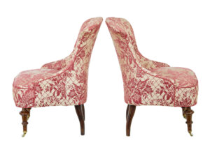 Early 20th Century 3 Piece Upholstered Salon Suite — thumbnail 4