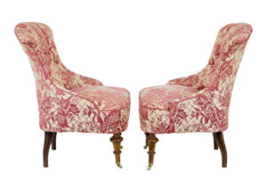 Early 20th Century 3 Piece Upholstered Salon Suite — thumbnail 3