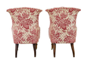 Early 20th Century 3 Piece Upholstered Salon Suite — thumbnail 2