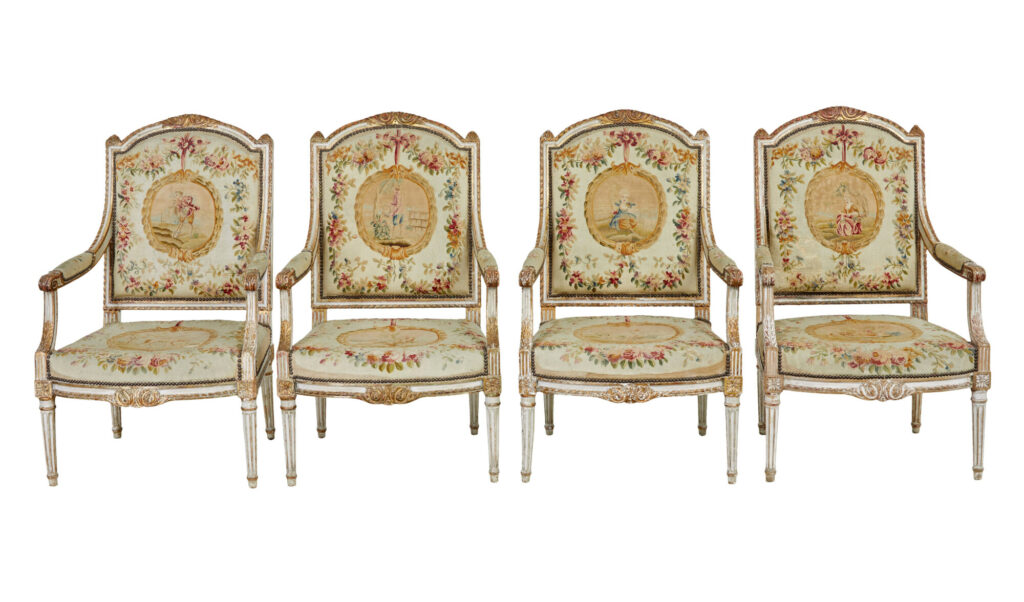 19th Century Louis Philippe I Period 5 Piece Salon Suite — image 15