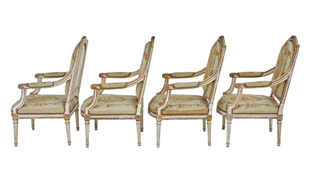 19th Century Louis Philippe I Period 5 Piece Salon Suite — image 14