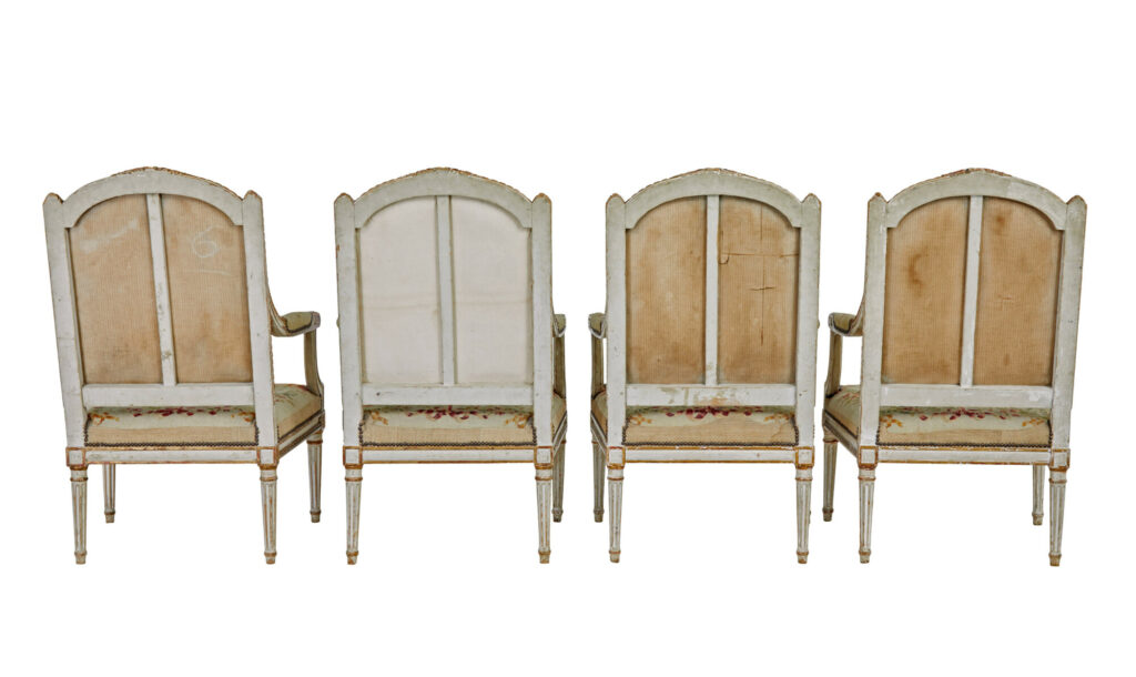 19th Century Louis Philippe I Period 5 Piece Salon Suite — image 12
