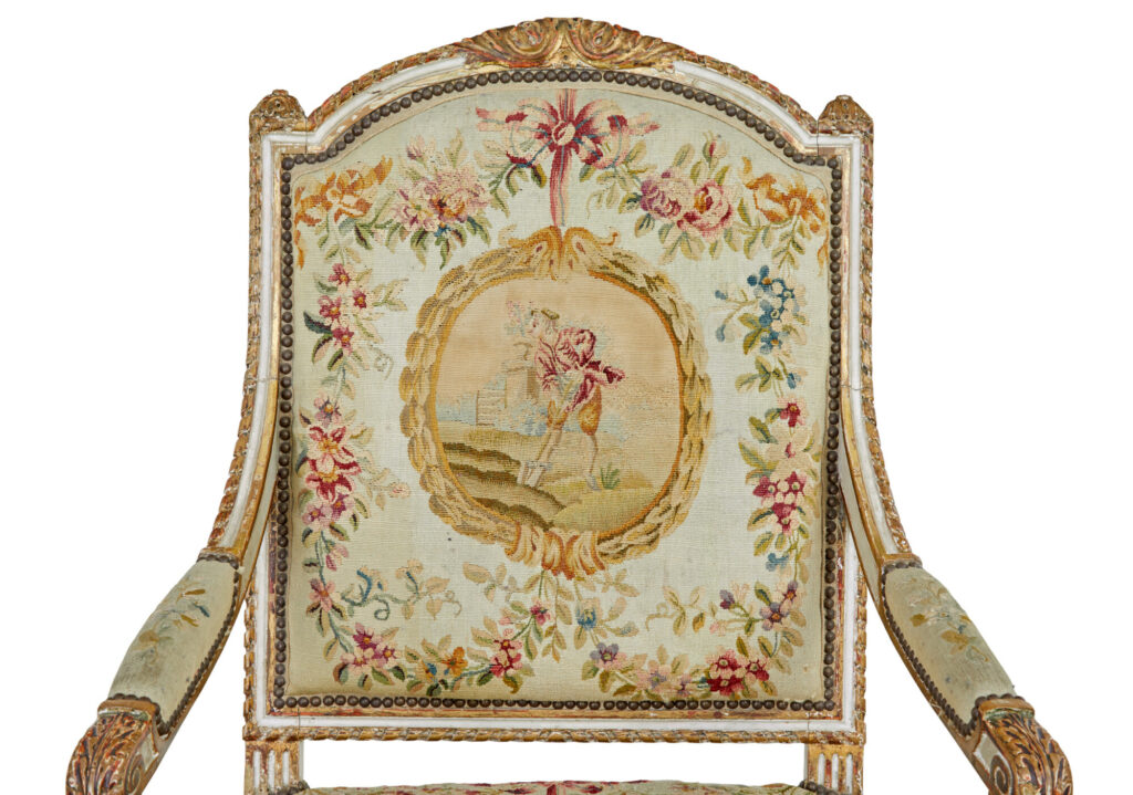 19th Century Louis Philippe I Period 5 Piece Salon Suite — image 11