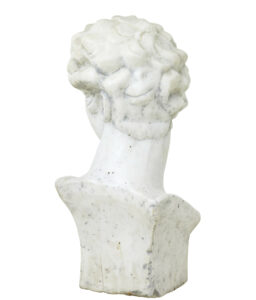 20th Century Decorative Marble Bust in the Greco Roman Style — thumbnail 5