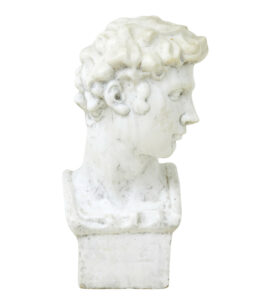 20th Century Decorative Marble Bust in the Greco Roman Style — thumbnail 2