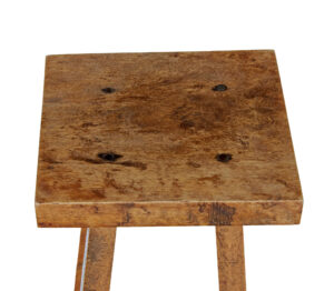 Pair of Late 19th Century Rustic Oak Pedestal Stands — thumbnail 3