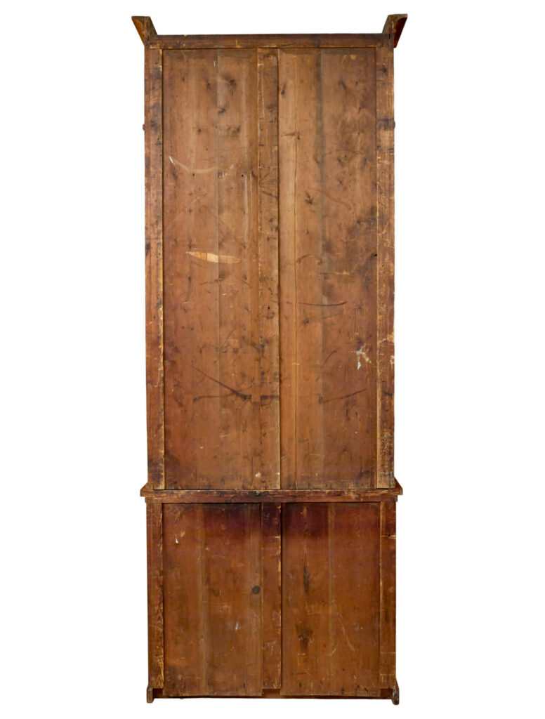 Impressive 19th Century Swedish Birch Architectural Cabinet — image 3