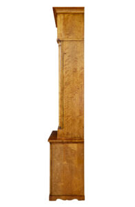 Impressive 19th Century Swedish Birch Architectural Cabinet — thumbnail 2