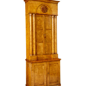 IMPRESSIVE 19TH CENTURY SWEDISH BIRCH ARCHITECTURAL CABINET