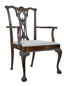 Chippendale Design Dining Chair of Large Proportions for Display — thumbnail 14