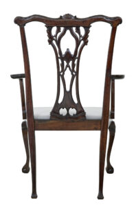 Chippendale Design Dining Chair of Large Proportions for Display — thumbnail 12