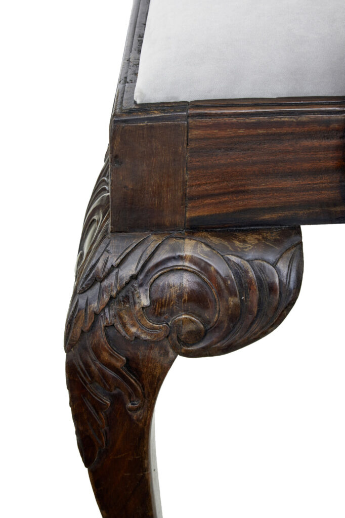 Chippendale Design Dining Chair of Large Proportions for Display — image 10