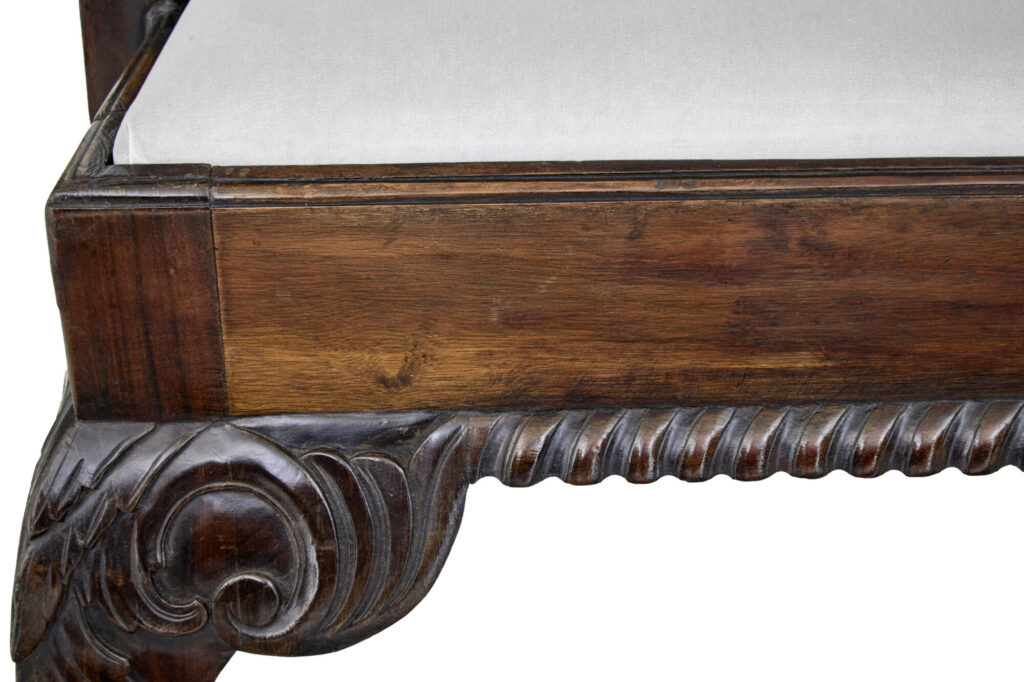 Chippendale Design Dining Chair of Large Proportions for Display — image 9