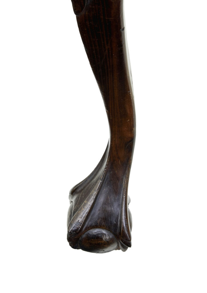 Chippendale Design Dining Chair of Large Proportions for Display — image 8