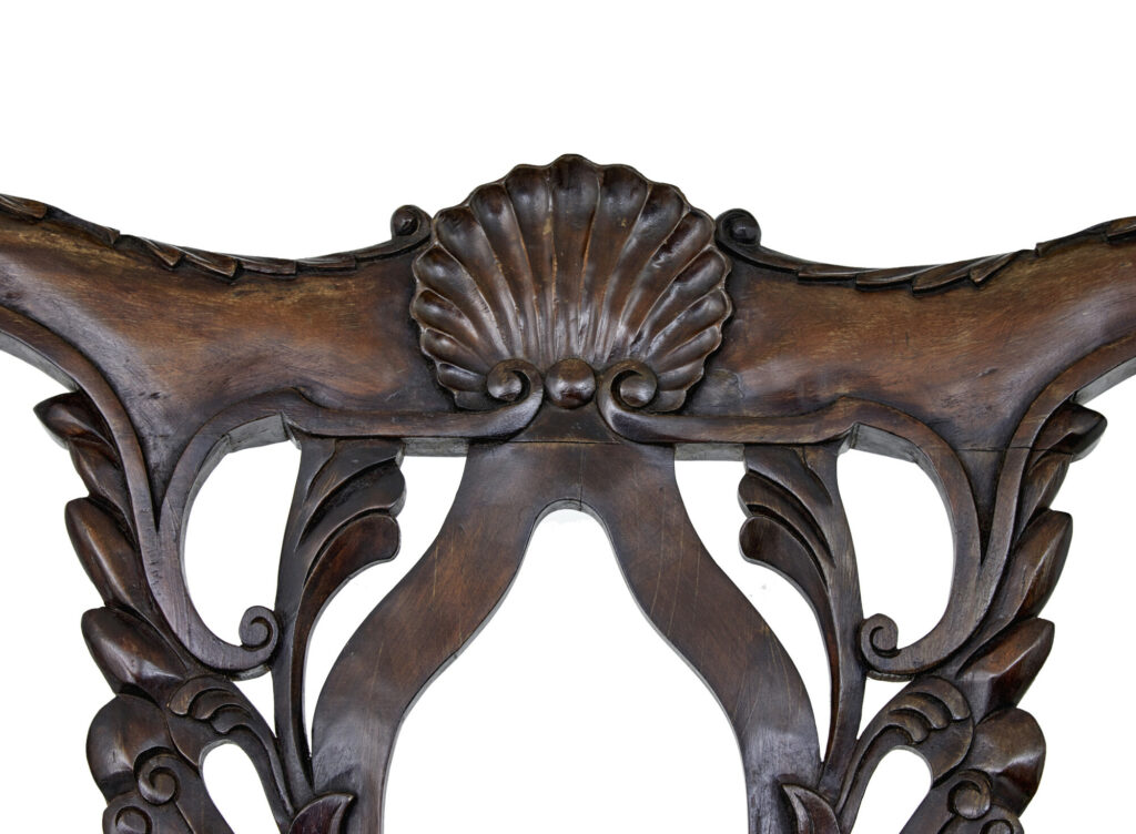 Chippendale Design Dining Chair of Large Proportions for Display — image 4